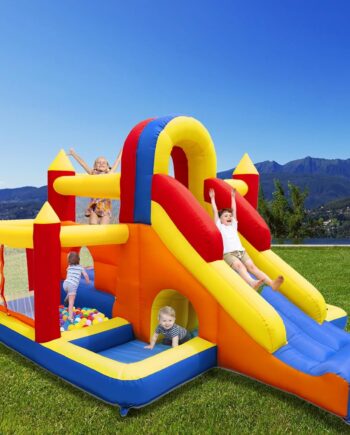 insuflável castelo infantil colorido para festas – euro Tools