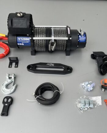Guincho elétrico Husar 12V/24V para veículos, reboques, atrelados e trabalhos de elevação ou tração